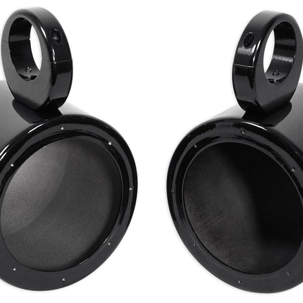 Pair Rockville MAC65B 6.5" Aluminum Wakeboard Towe
