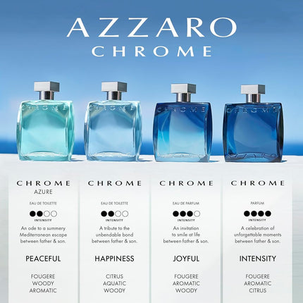 Azzaro Chrome Eau De Parfum Spray 100ml/3.4oz