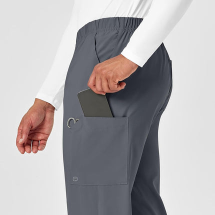 WonderWink Multi-Cargo Pant, Pewter, 3X-Large Short