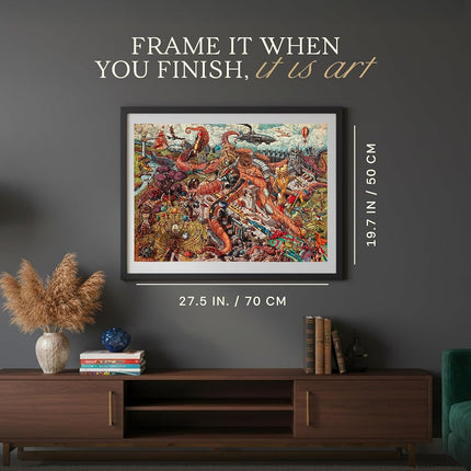 HUNGRY MINDS Octopolis 1000 Piece Jigsaw Puzzle for Adults