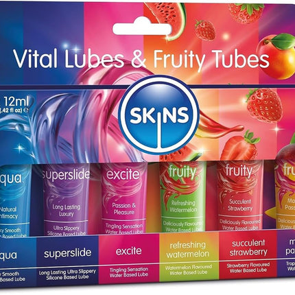 SKINS Sex Lube - Water Based Lube, Tingle Lube and