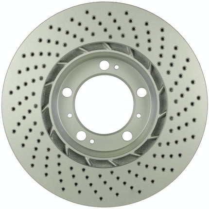 Bosch 42011136 QuietCast Premium Disc Brake Rotor For Porsche: 1999-2010 911, 2000-2016 Boxster, 2006-2012 Cayman; Front Left