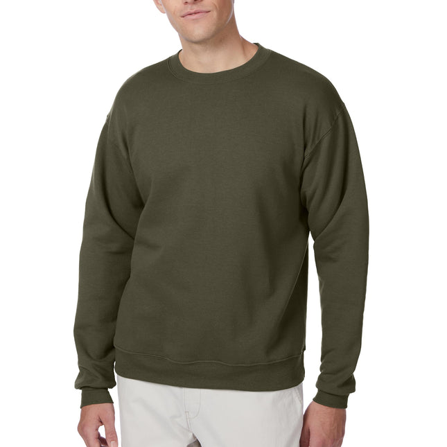 Hanes Mens ComfortBlend EcoSmart Crew Sweatshirt, 