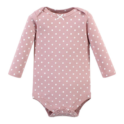 Hudson Baby Grenouillères Bébé Unisexe en Coton à Manches Longues, Bonita, Nouveau-né, Lot de 5 Bonita, Nouveau-né