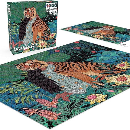 Buffalo Games - Em Niwa - Wild Friend - 1000 Piece Jigsaw Puzzle for Adults -Challenging Puzzle Perfect for Game Nights - Finished Size is 26.75 x 19.75