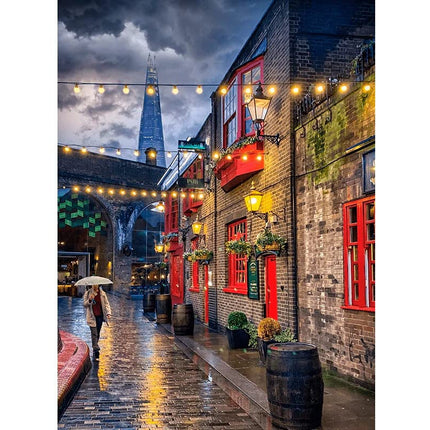 Buffalo Games - Noir - Wanderlust - London - 1000 Piece Jigsaw Puzzle for Adults - Super Premium Puzzle Board - Quality Magnetic Storage Box with Display Sleeve - Photo Quality Imagery