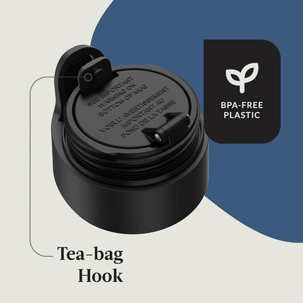 Contigo® AUTOSEAL® West Loop Taza de viaje de acero inoxidable con aislamiento al vacío y tapa de fácil limpieza, 709 ml