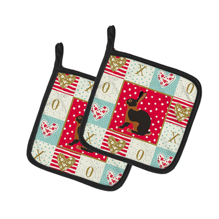 Caroline's Treasures potholders, Multicolor, 7.5HX