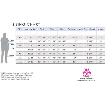 Natural Uniforms Womens Cool Stretch Jogger Scrub Set with Regular and Petite Sizes, Eggplant, XXL