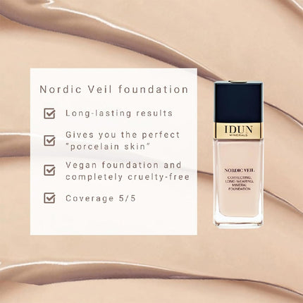 Idun Minerals Nordic Veil Foundation - 310 Siri For Women 0.88 oz Foundation