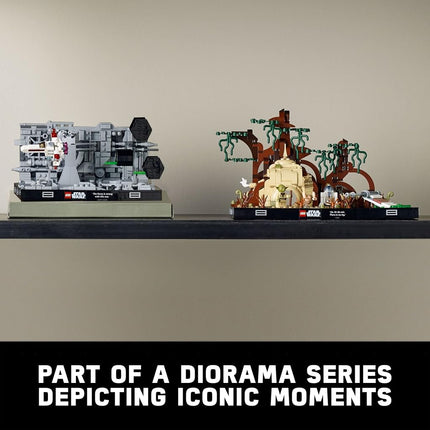 LEGO Star Wars Dagobah Jedi Training Diorama 75330 Building Kit for Adults; Brick-Built Collectible for Display (1,000 Pieces)