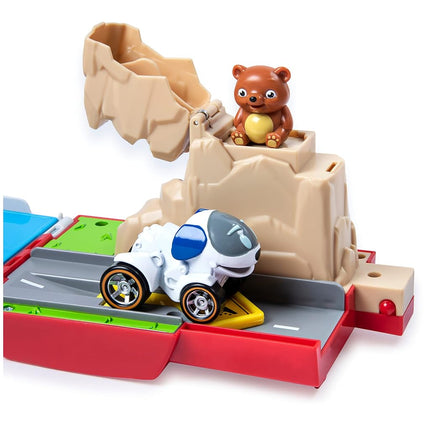 Paw Patrol, Launch’N Haul PAW Patroller, Transforming 2-in-1 Track Set for True Metal Die-Cast Vehicles