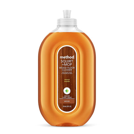 Method Floor Cleaner, Squirt & Mop Hard Floor Cleaner, Almond Fragrance, 739 ml