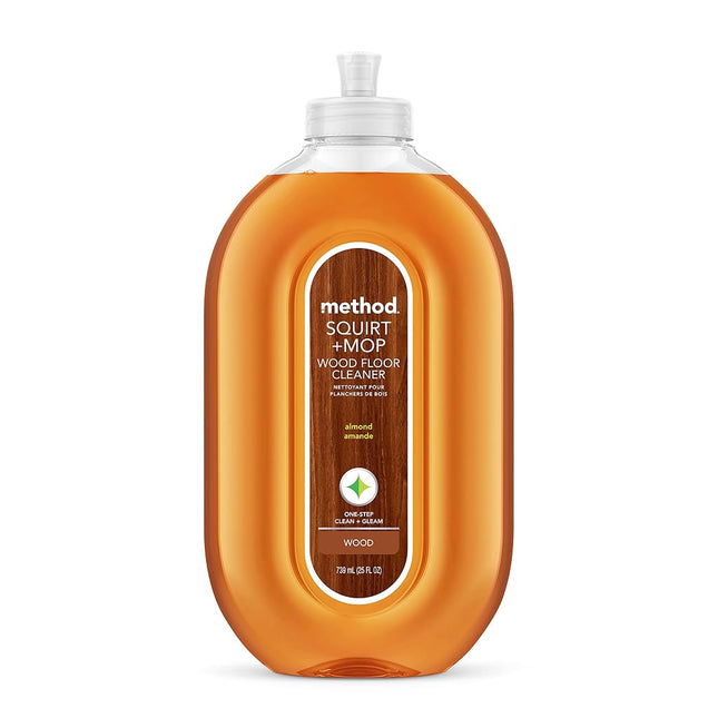 Method Floor Cleaner, Squirt & Mop Hard Floor Cleaner, Almond Fragrance, 739 ml