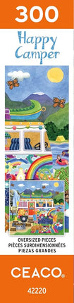 Ceaco - Happy Camper - Waterfall Camper - 300 Piece Jigsaw Puzzle
