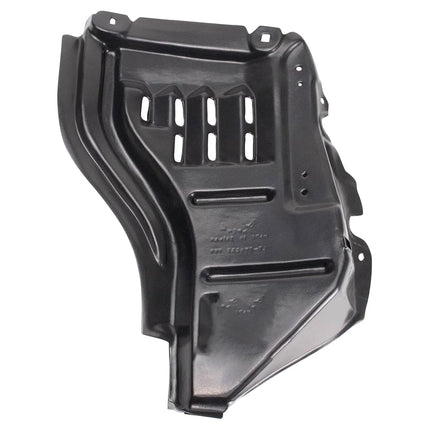 TRQ Front Right Forward Inner Fender Liner Black P