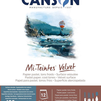 CANSON Mi-Teintes Velvet Pastel 430gsm 24 x 32cm P