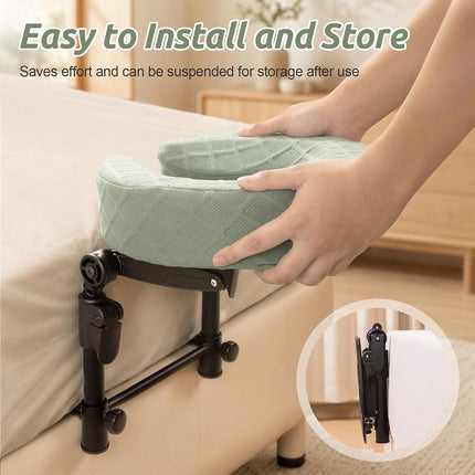 Massage Headrest for Bed, Adjustable Massage Face Cradle at Home, Portable Massage Table Kit for Sleeping Mattress, Face Down Pillow After Eye Surgery