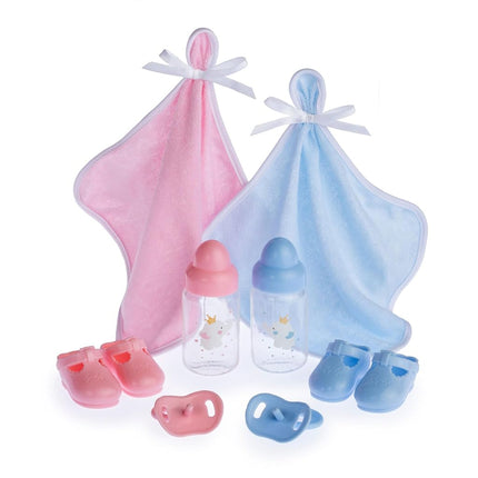 JC Toys Berenguer Boutique 38-cm Twins, Pink and Blue (30050)