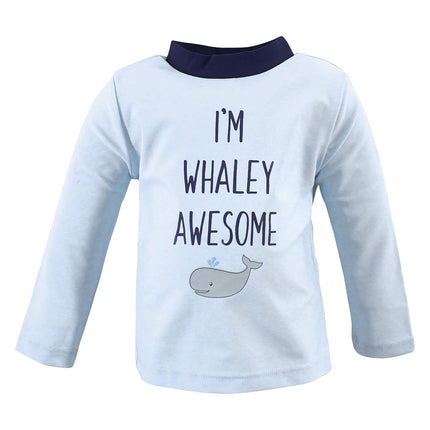 Set de protección solar para bebé unisex de Hudson Baby, "Whaley Awesome", de 9 a 12 meses