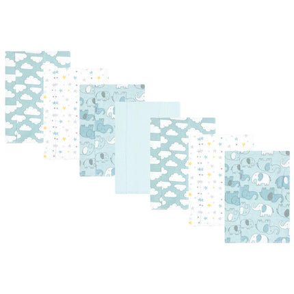 Hudson Baby Unisex Baby Cotton Flannel Burp Cloths