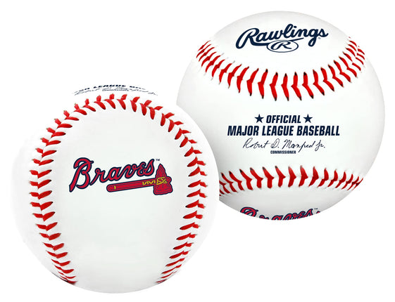 Rawlings MLB Atlanta Braves Team Logo Baseball, Of