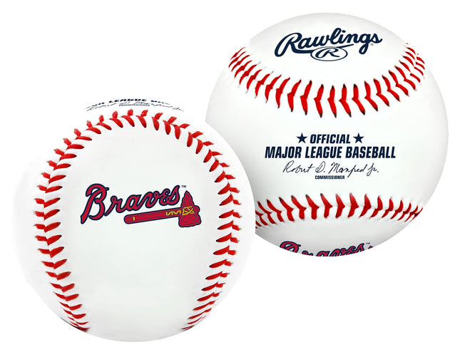 Rawlings MLB Atlanta Braves Team Logo Baseball, Of