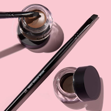 e.l.f. Lock On Liner And Brow Cream, Lines Eyes & Defines Eyebrows, Espresso, 0.19 Oz (5g)