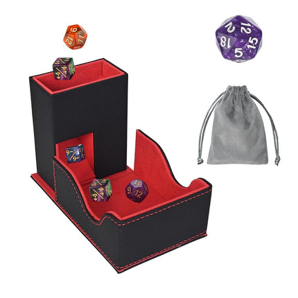 Stepane Dice Tower and Tray, Portable Commander De