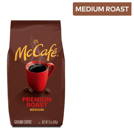 Café molido tostado medio McCafe Premium Roast Suave y Equilibrado Bolsa de 340 g