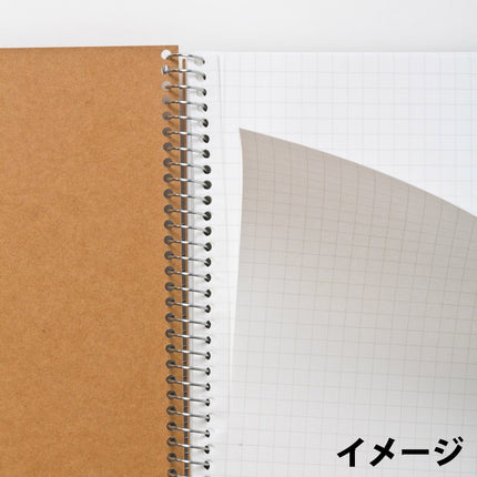 Maruman B5 spiral notebook grid ruled 80 sheets N246ES 5 volume set