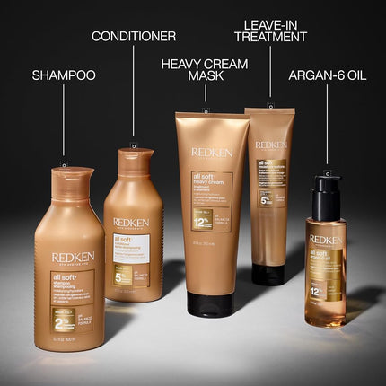 Redken All Soft Shampoo-NP for Unisex 33.8 oz Shampoo