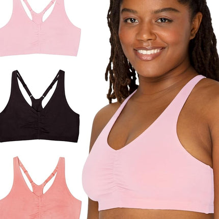 Fruit of The Loom Women's Adjustable Shirred Front