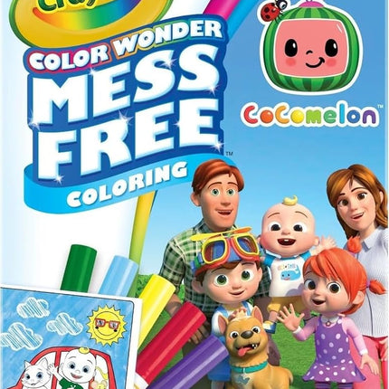 Crayola Color Wonder, Cocomelon Coloring Pages & Mess Free Markers