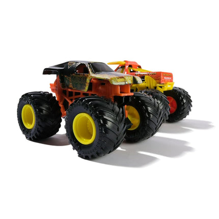 Monster Jam Official 1:64 Scale Diecast Truck 2-Pack Series 33 Max-D XX vs El Toro Loco