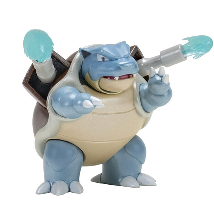 Pokemon PKW2773 Pokemon Select Evolution 3 Pack-Features 2 Squirtle, 3 Wartortle & 4.5-Inch Blastoise Battle Figures-Authentic Details