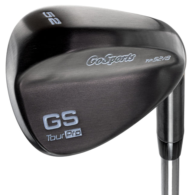 GoSports GS Tour Pro 52° Golf Club Wedge - Black