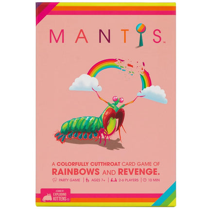 Exploding Kittens Mantis, 2-6 Players, Ages 7+, Qu