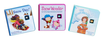 little tikes Snowy Day Collection, Storytime, Books, Audio Play Character, Gift and Toy for Toddlers and Kids Girls Boys Ages 3+ Years