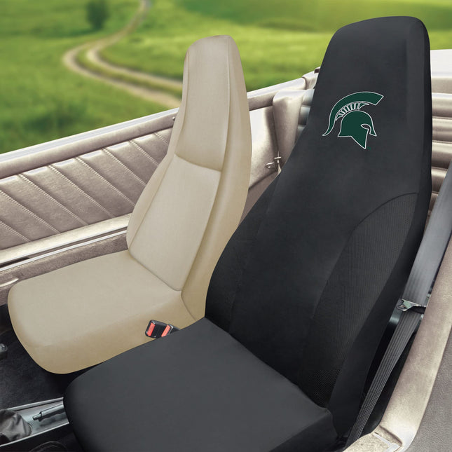 FANMATS 15071 Michigan State Spartans Embroidered Seat Cover