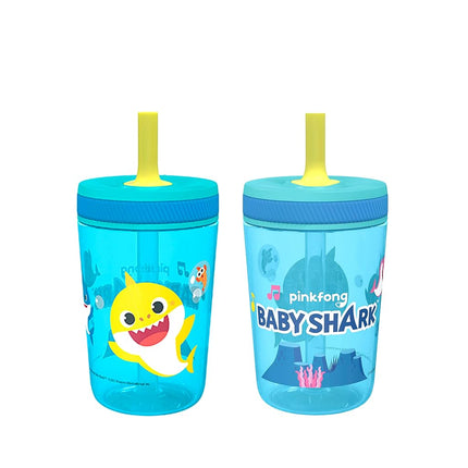 Zak Designs Baby Shark Kelso 15oz Leak-Proof Toddl