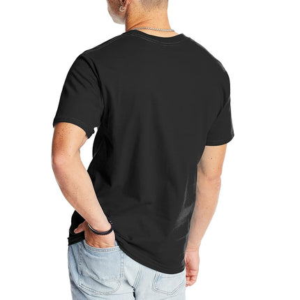 5180 HN 5180 6.1 OZ COTN Beefy TEE Black 3XL