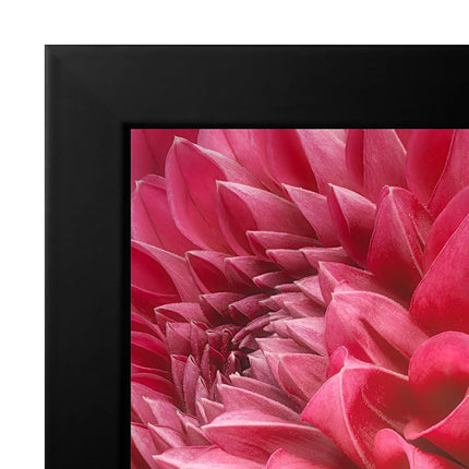 Americanflat A5 Picture Frames in Black - Engineered Wood with Shatter Resistant Glass - Horizontal and Vertical Formats for Wall and Tabletop - 14.8x21 cm