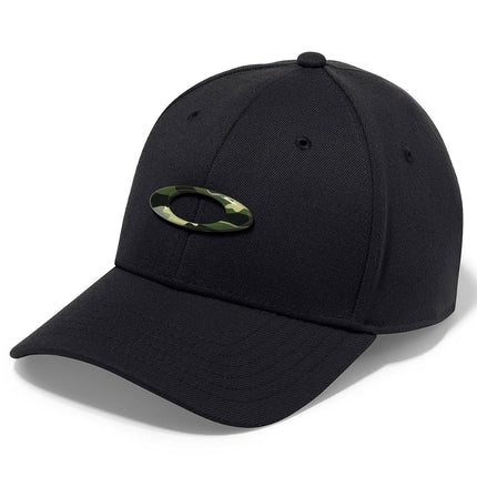 Oakley Men's Tincan Cap Hat, Black/Graphic Camo, S