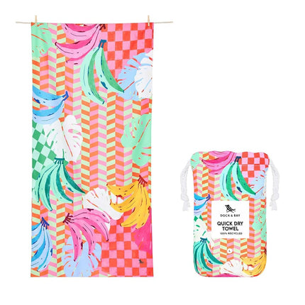 Dock & Bay Beach Towel - Quick Dry, Sand Free - Co