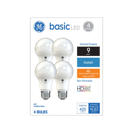 GE Lighting 36992 Basic LED (40-Watt Replacement),