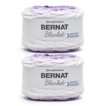 Bernat Blanket Perfect Phasing Dark Orchid Cake Ya