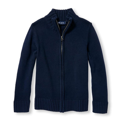 The Children's Place Big Boys' Fleece Hoody, Tidal 00612, XXL(16)