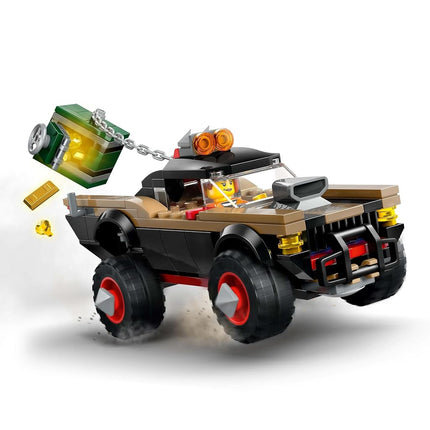 LEGO City Off-Road Police Car Chase Toy with 2 Trucks, a Quadbike, Drone, an Opening Safe and 2 Minifigures - Police Toys for 6+ Year Old Boys & Girls - 60449