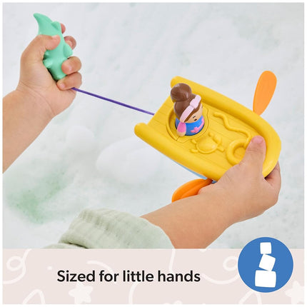Ms. Rachel Official Row Your Boat Water Toy, Educational Bath Toys & Toddler Toys for Girls & Boys Ages 2-3+ Years
